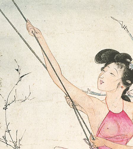内丘-胡也佛的仕女画和最知名的金瓶梅秘戏图